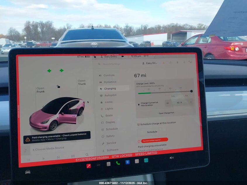 2022 Tesla Model 3 Long Range Dual Motor All-Wheel Drive VIN: 5YJ3E1EB0NF250894 Lot: 43671402