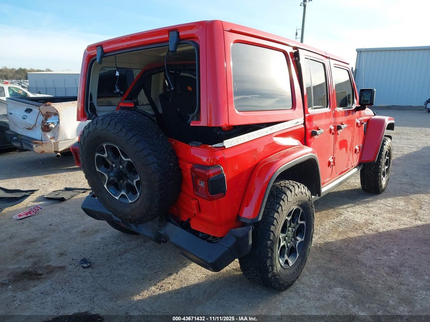 2022 JEEP WRANGLER 4XE auction photo 4