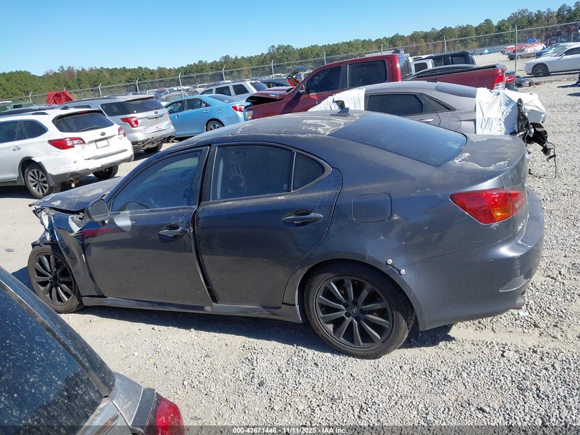 2007 Lexus Is 250 VIN: JTHBK262075050612 Lot: 43671448