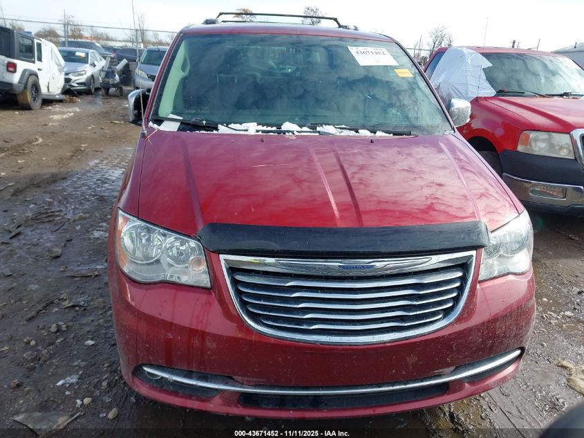 2016 Chrysler Town & Country Touring-L VIN: 2C4RC1CG9GR240497 Lot: 43671452