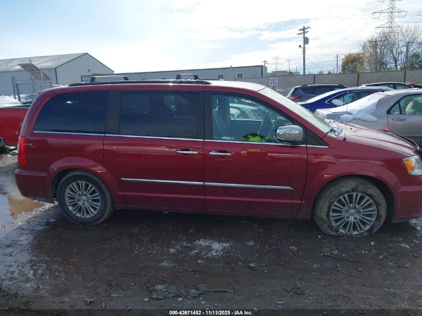 2016 Chrysler Town & Country Touring-L VIN: 2C4RC1CG9GR240497 Lot: 43671452