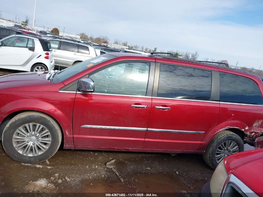 2016 Chrysler Town & Country Touring-L VIN: 2C4RC1CG9GR240497 Lot: 43671452