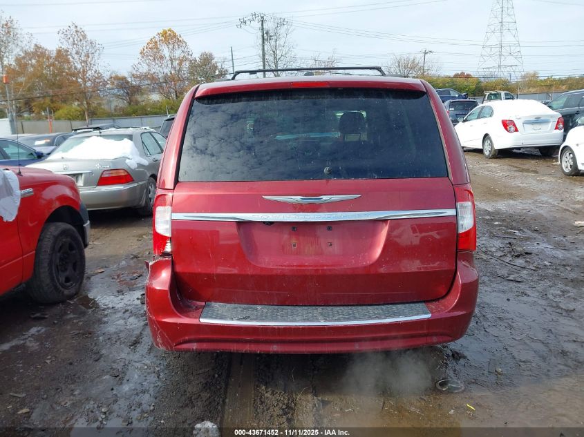 2016 Chrysler Town & Country Touring-L VIN: 2C4RC1CG9GR240497 Lot: 43671452