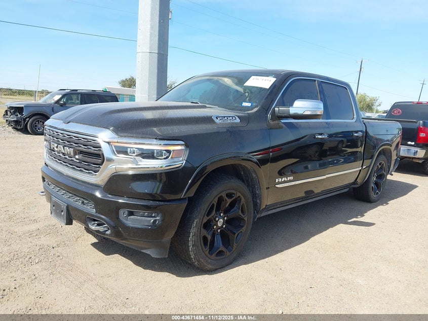 Vin: 1c6srfht4kn793557, lot: 44166683, ram 1500 limited  4x4 5'7 box 20192