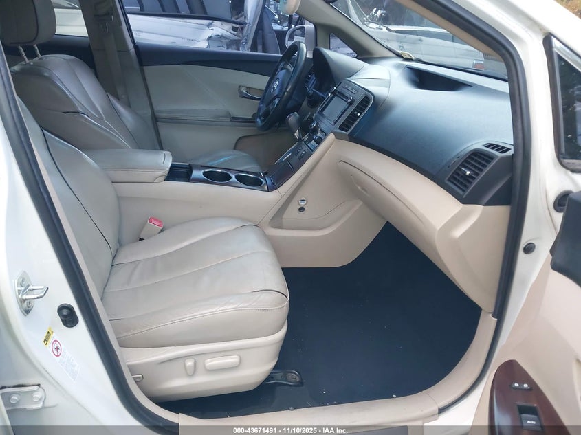 2013 TOYOTA VENZA XLE V6 4T3ZK3BB8DU052771