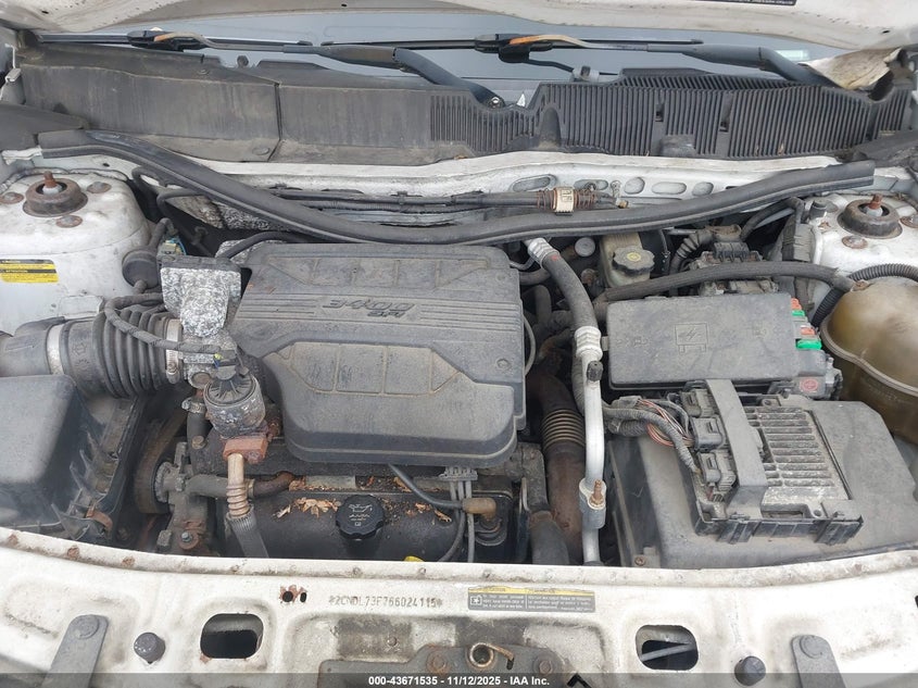 2006 Chevrolet Equinox Lt VIN: 2CNDL73F766024115 Lot: 43671535