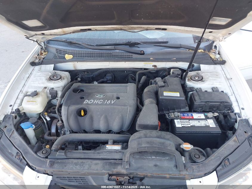 2008 Hyundai Sonata Gls VIN: 5NPET46C28H393195 Lot: 43671537