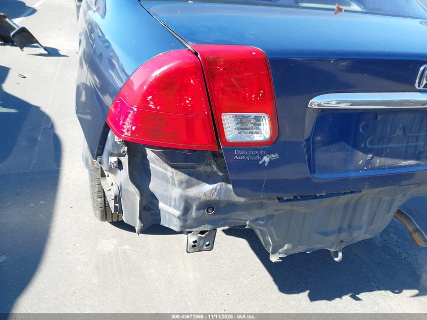 2003 Honda Civic Lx VIN: 1HGES16593L002519 Lot: 43671566