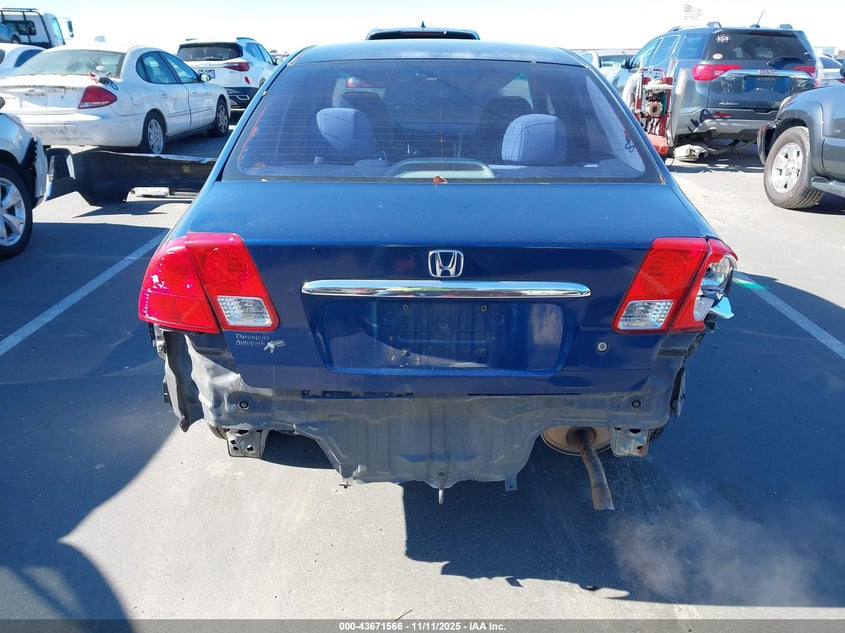 2003 Honda Civic Lx VIN: 1HGES16593L002519 Lot: 43671566