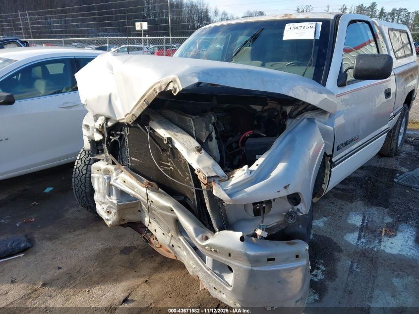 1996 Dodge Ram 1500 VIN: 3B7HC13Z1TG145560 Lot: 43671582