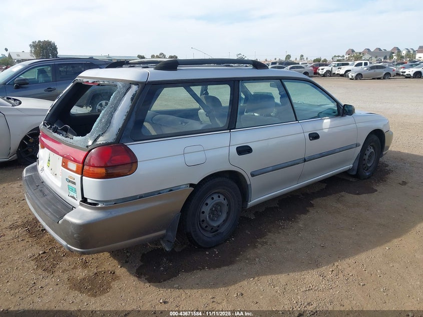 1997 Subaru Legacy L/Postal Right-Hand Drive VIN: 4S3BK4357V7318987 Lot: 43671584
