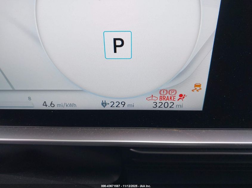 2025 Hyundai Ioniq 6 Se VIN: KMHM24AC3SA083881 Lot: 43671587