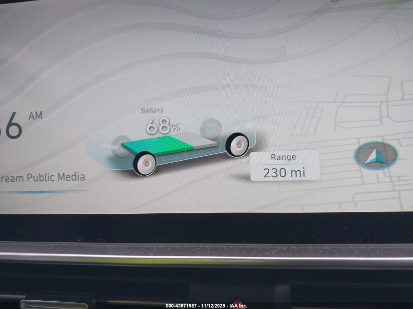 2025 Hyundai Ioniq 6 Se VIN: KMHM24AC3SA083881 Lot: 43671587