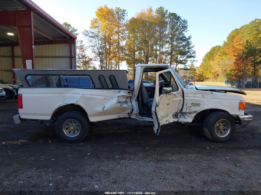 1991 Ford F150 VIN: 1FTEF15Y0MNA94575 Lot: 43671591