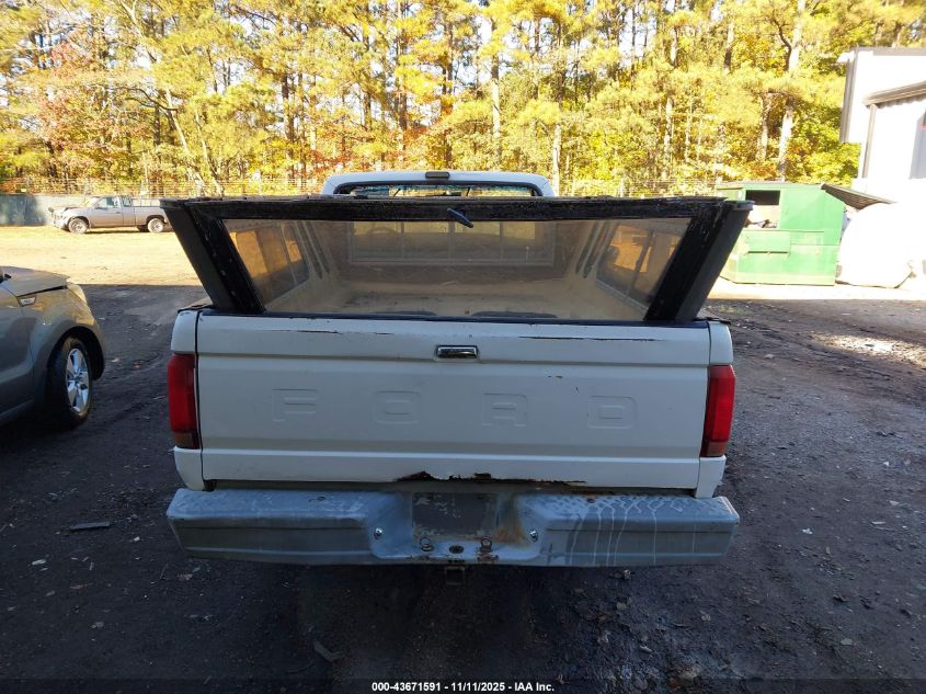 1991 Ford F150 VIN: 1FTEF15Y0MNA94575 Lot: 43671591