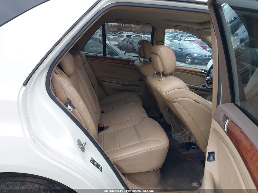 2009 Mercedes-Benz Ml 350 4Matic VIN: 4JGBB86EX9A447877 Lot: 43671611