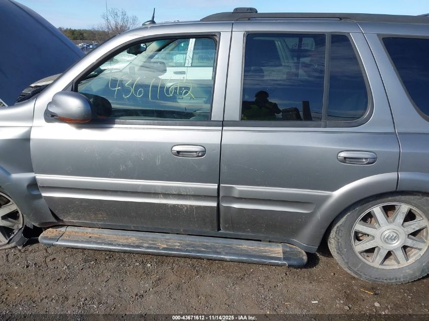 2005 Buick Rainier Cxl VIN: 5GAET13M752201635 Lot: 43671612