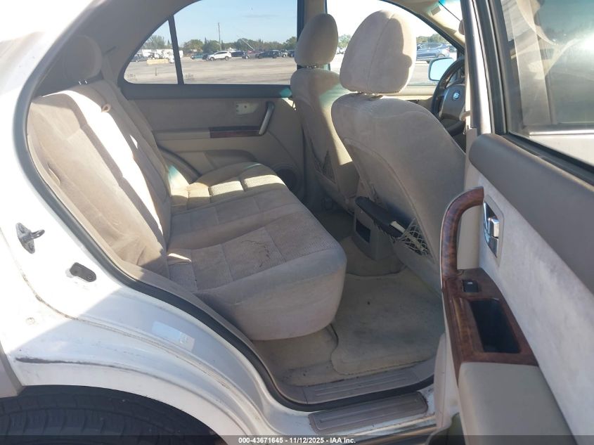 2004 Kia Sorento Ex/Lx VIN: KNDJD733145204189 Lot: 43671645