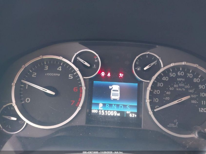 2017 Toyota Tundra Sr5 5.7L V8 VIN: 5TFUW5F19HX645830 Lot: 43671650