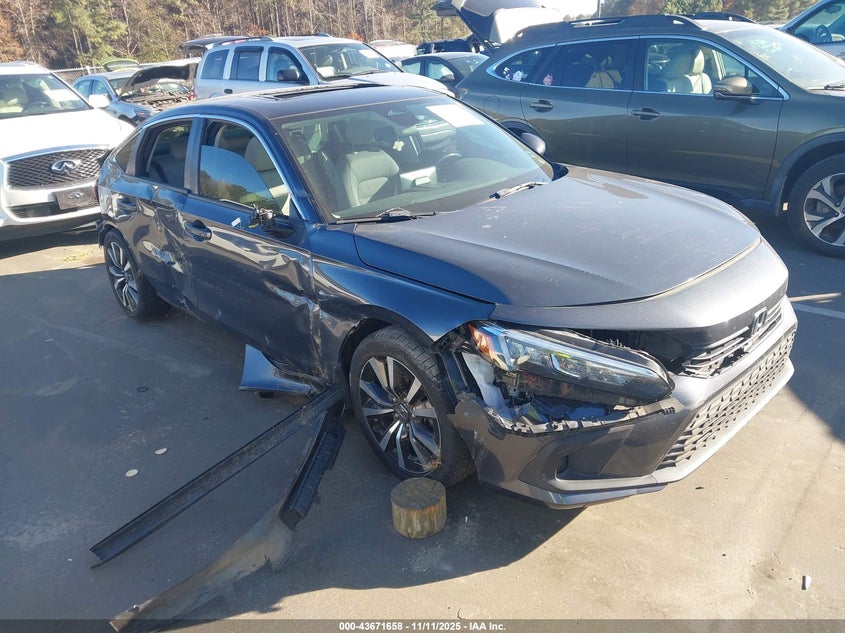 2022 HONDA CIVIC EX - JHMFE1F77NX004677
