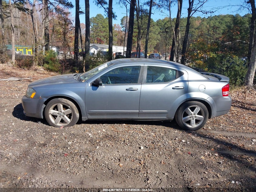 2008 Dodge Avenger Sxt VIN: 1B3LC56R48N600477 Lot: 43671674