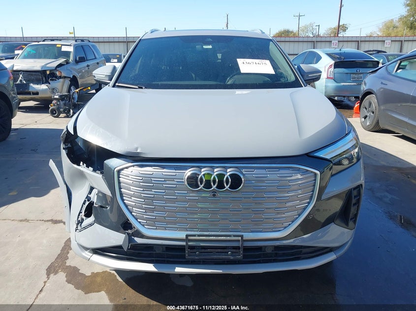2022 Audi Q4 E-Tron Premium Plus 50 Quattro VIN: WA1H2BFZ6NP052952 Lot: 43671675