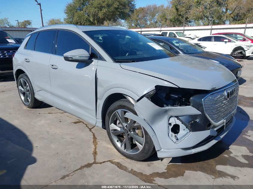 2022 Audi Q4 E-Tron Premium Plus 50 Quattro