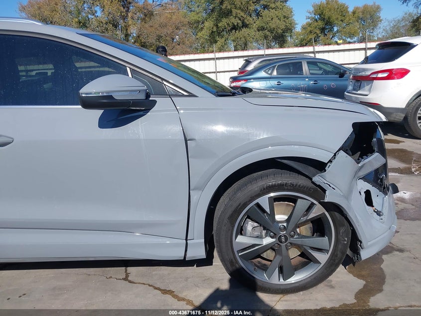 2022 Audi Q4 E-Tron Premium Plus 50 Quattro VIN: WA1H2BFZ6NP052952 Lot: 43671675