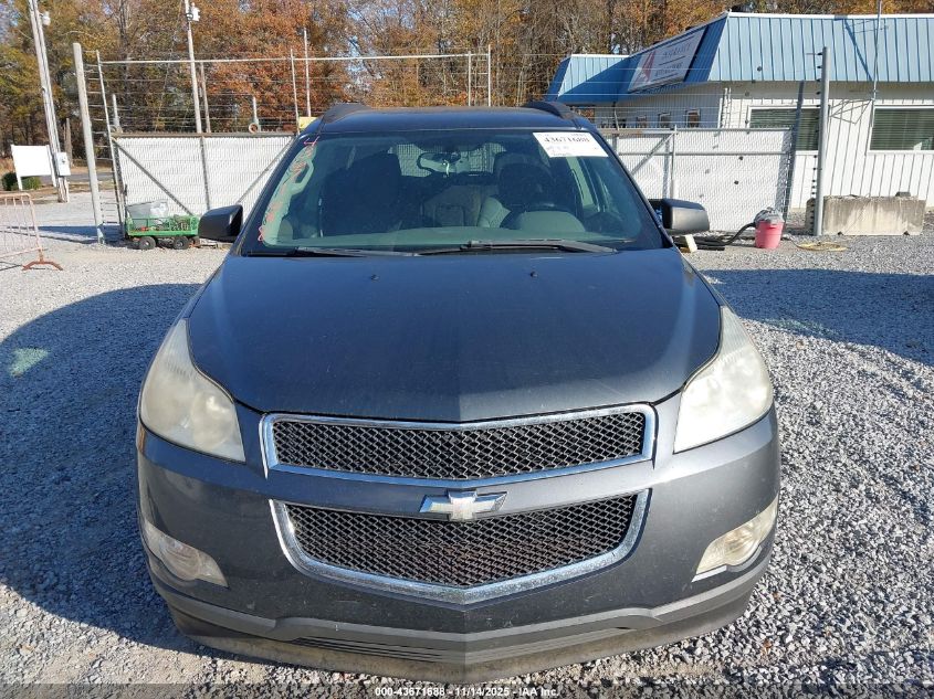 2011 Chevrolet Traverse Ls VIN: 1GNKREED8BJ350732 Lot: 43671688