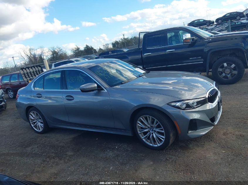 2024 BMW 330E xDrive VIN: 3MW39FS06R8E70598 Lot: 43671715