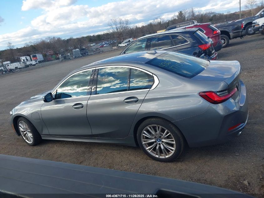 2024 BMW 330E xDrive VIN: 3MW39FS06R8E70598 Lot: 43671715