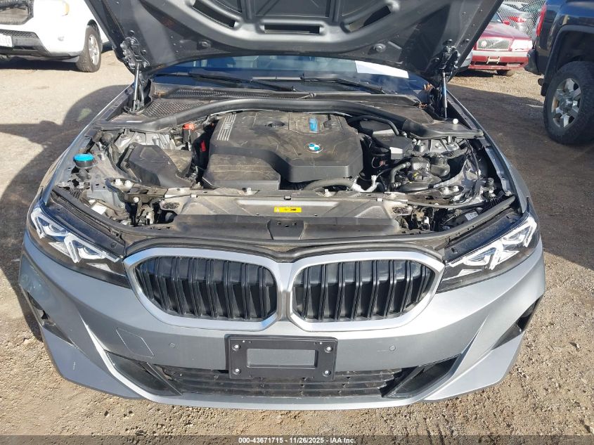 2024 BMW 330E xDrive VIN: 3MW39FS06R8E70598 Lot: 43671715