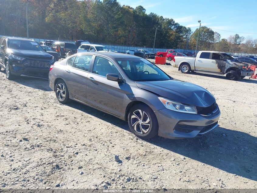 2016 HONDA ACCORD LX - 1HGCR2F38GA194380