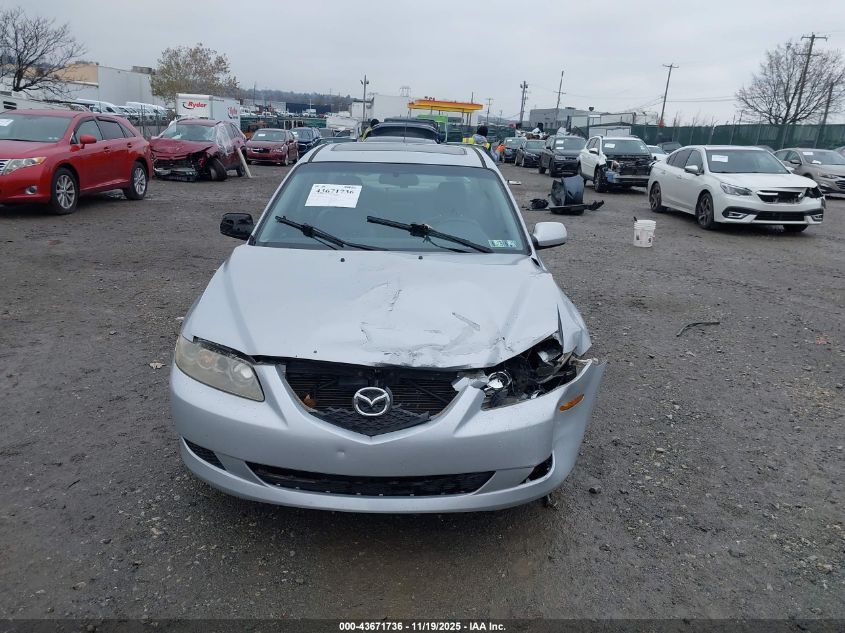 2004 Mazda Mazda6 I VIN: 1YVFP80C345N14894 Lot: 43671736