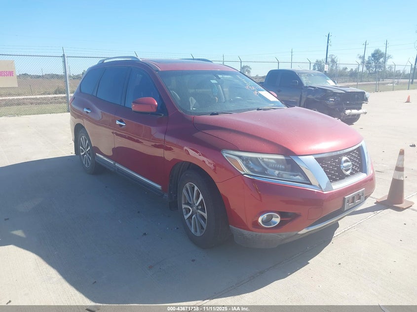 2014 NISSAN PATHFINDER SL - 5N1AR2MN4EC660586