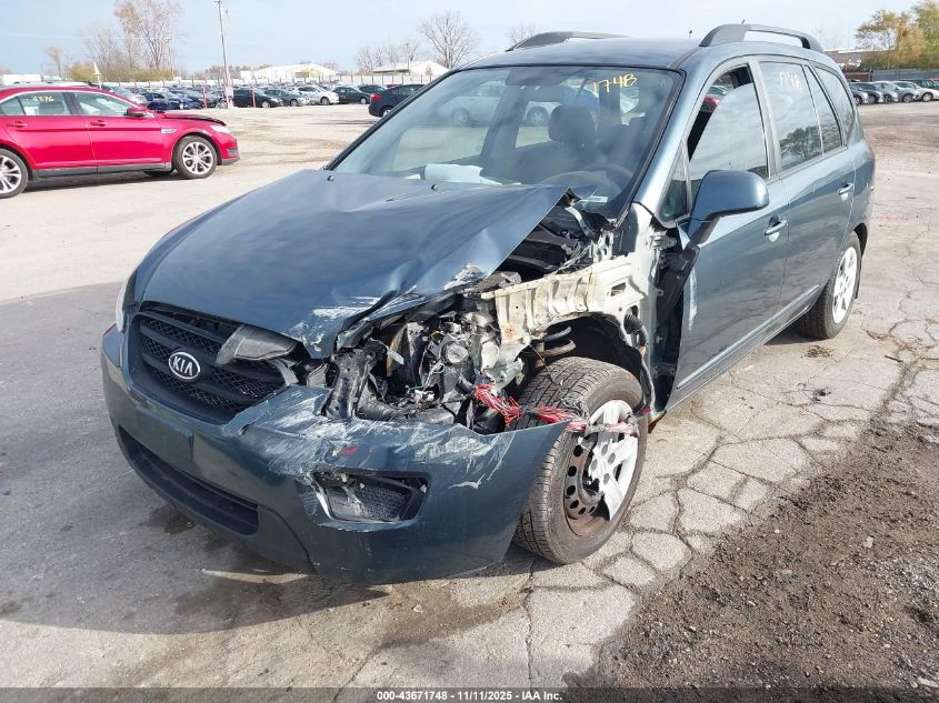 2009 Kia Rondo Lx VIN: KNAFG528897246690 Lot: 43671748