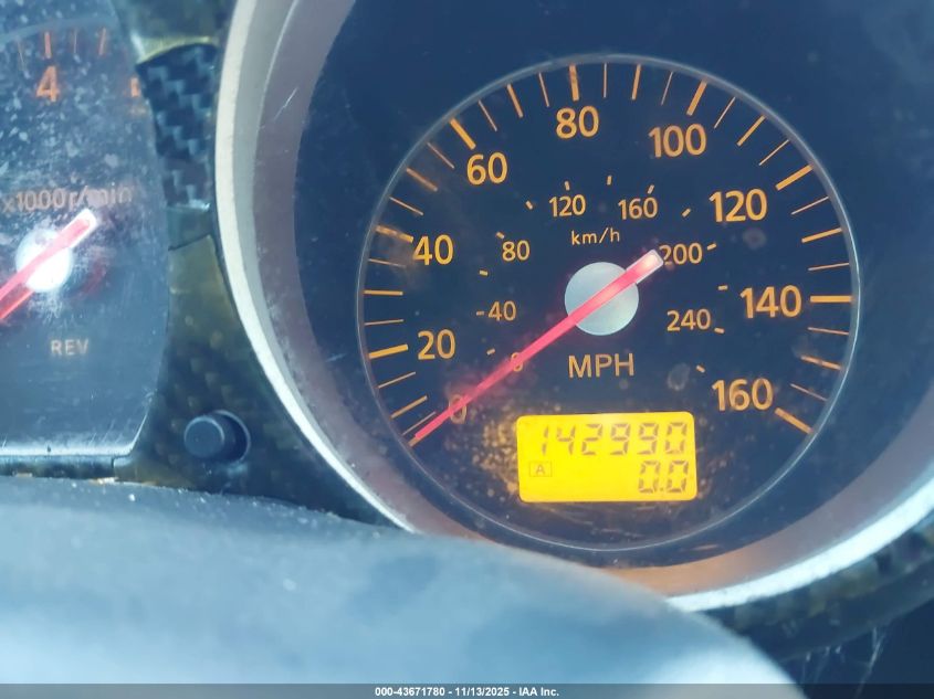 2006 Nissan 350Z VIN: JN1AZ34D96M305607 Lot: 43671780