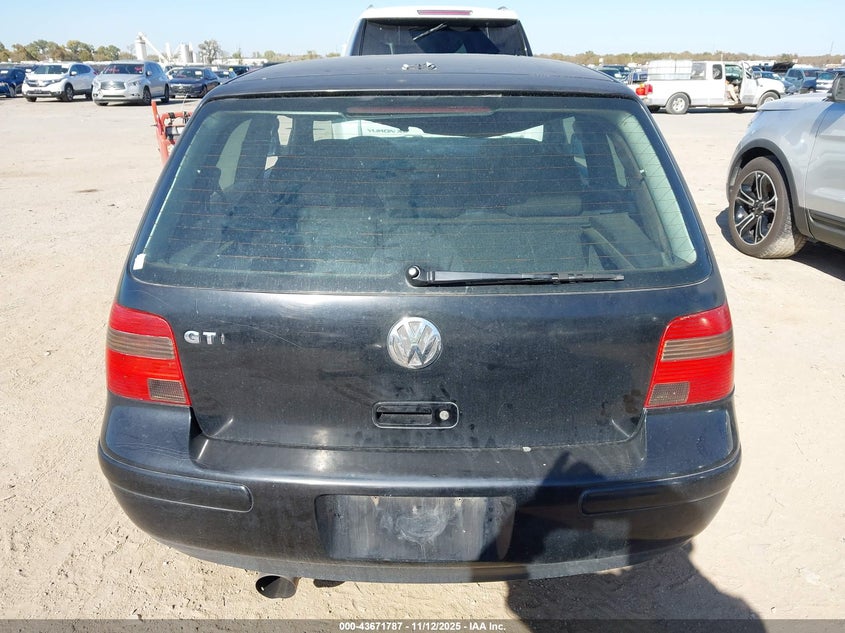1999 Volkswagen Gti Gls VIN: WVWDA31J6XW375941 Lot: 43671787