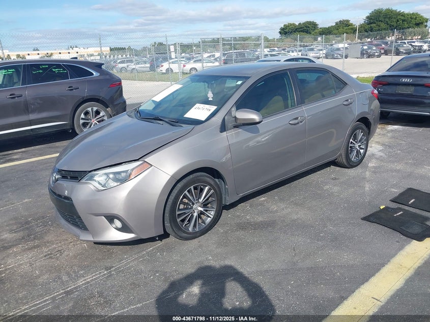 2T1BURHE7GC610401 2016 TOYOTA COROLLA photo no. 2
