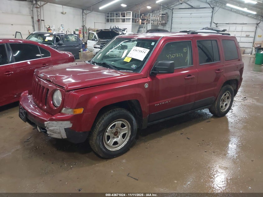 2014 JEEP PATRIOT SPORT - 1C4NJRBB0ED664658