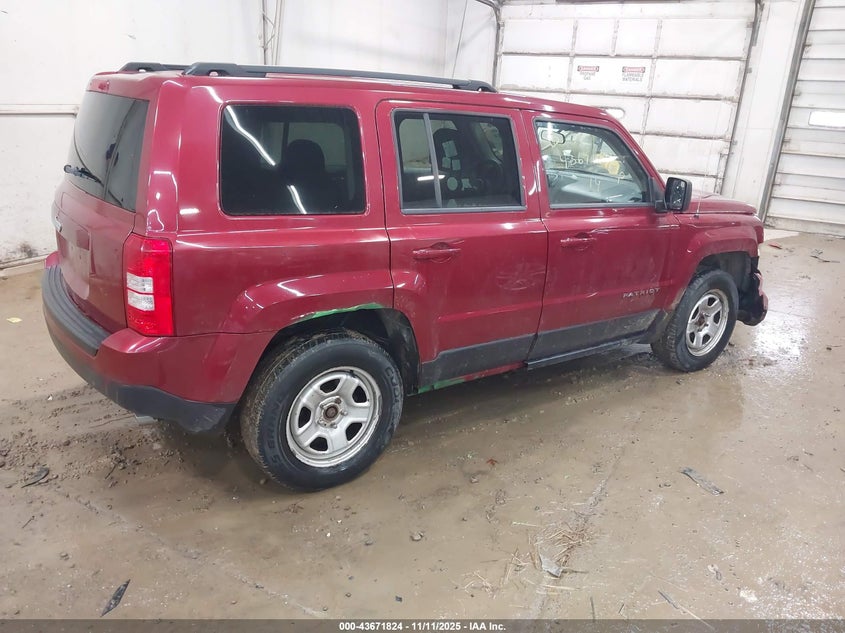 2014 JEEP PATRIOT SPORT - 1C4NJRBB0ED664658