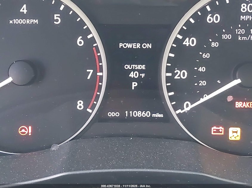 2015 LEXUS ES 350 JTHBK1GG8F2210563