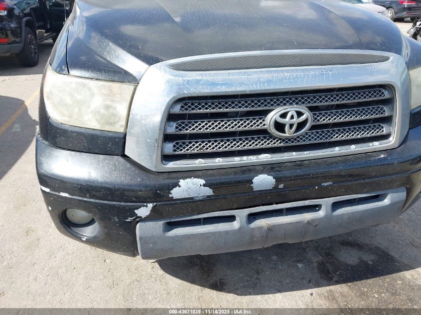 2007 Toyota Tundra Limited 5.7L V8 VIN: 5TFDV58127X027084 Lot: 43671839