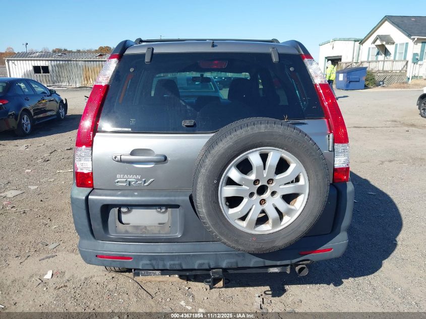 2006 Honda Cr-V Ex VIN: JHLRD77856C038592 Lot: 43671854