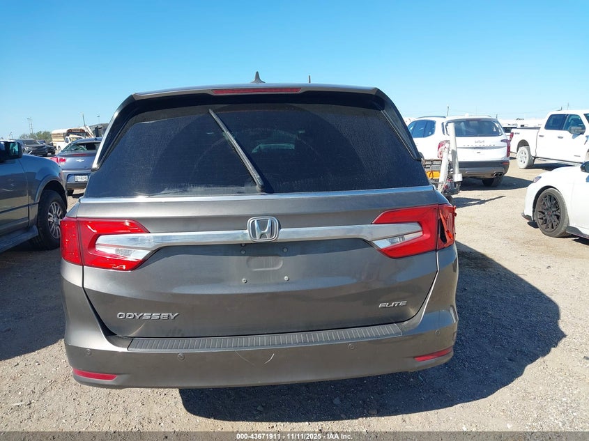 2019 HONDA ODYSSEY ELITE 5FNRL6H99KB029747