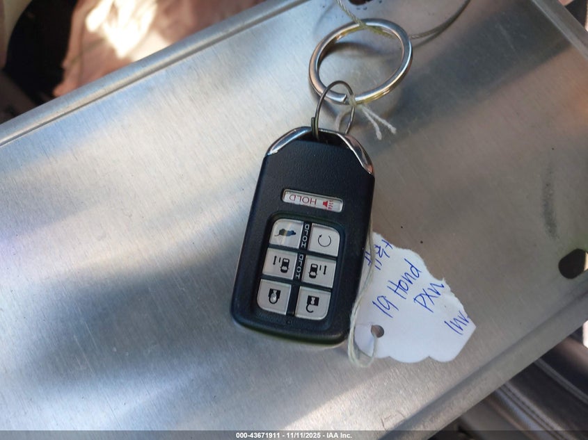 2019 HONDA ODYSSEY ELITE 5FNRL6H99KB029747