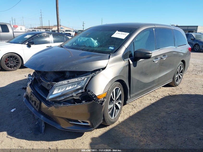 2019 HONDA ODYSSEY ELITE 5FNRL6H99KB029747