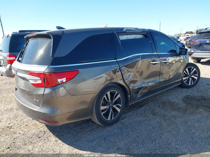 2019 HONDA ODYSSEY ELITE 5FNRL6H99KB029747