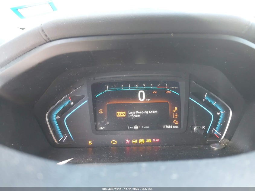 2019 HONDA ODYSSEY ELITE 5FNRL6H99KB029747