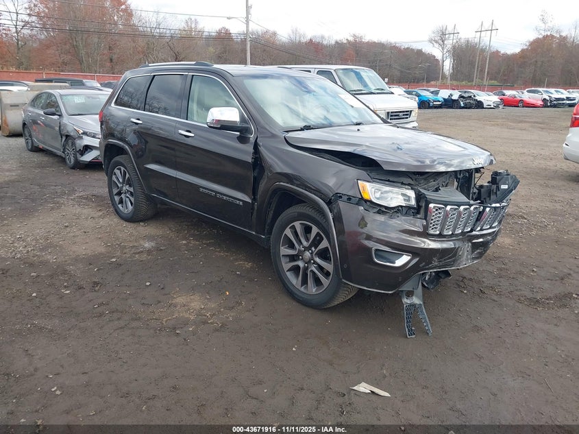 2017 JEEP GRAND CHEROKEE OVERLAND 4X4 - 1C4RJFCG3HC729796